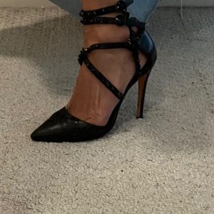 Black heel